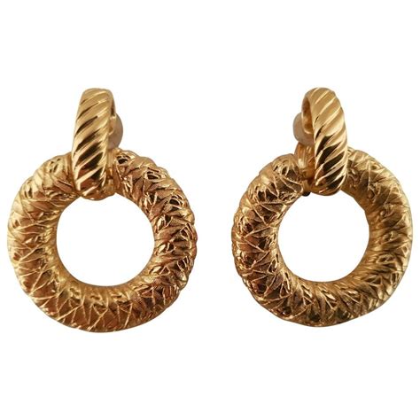 yves saint laurent magnificent gold|yves Saint Laurent gold earrings.